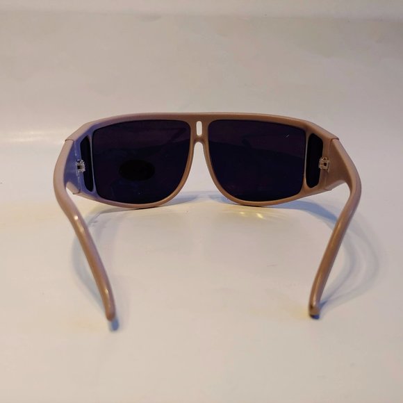 (NWT) Vintage 90's Wrap Around Sun Shield Sport Sunglasses (M.Gray) - Picture 3 of 4